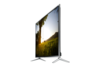 Super-slim TV in steel frame